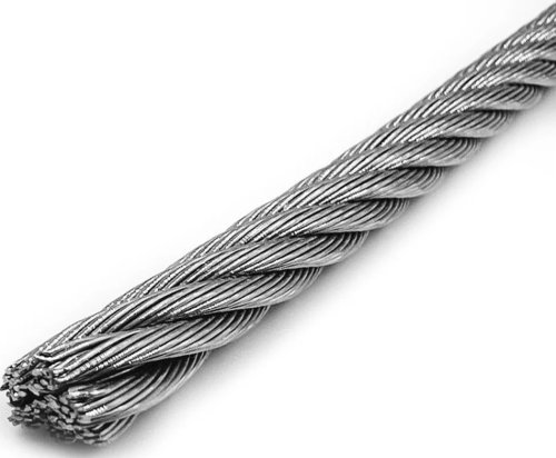 Трос для растяжки оцинкованный М4 DIN 3055 фото Трос для растяжки оцинкованный М4 DIN 3055 картинка